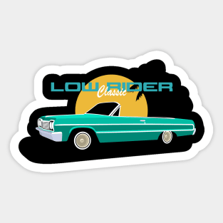 Low Rider Classic Car Sticker